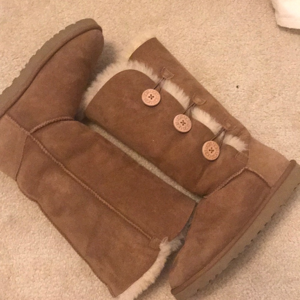 button up tall ugg boots